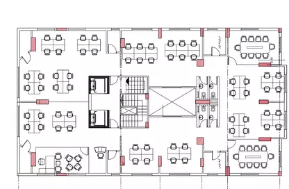 Office Space - Studio - 4 Bathrooms for rent in El Laselky St. - Hay El Maadi - Cairo