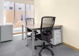 Office Space - Studio - 1 Bathroom for rent in Bank Center Street - South Teseen St. - The 5th Settlement - New Cairo City - Cairo
