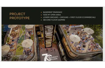Retail - Studio - 1 Bathroom for sale in Seventy Plaza - New Cairo City - Cairo Retail - Studio - 1 Bathroom for sale in Seventy Plaza - New Cairo City - Cairo
