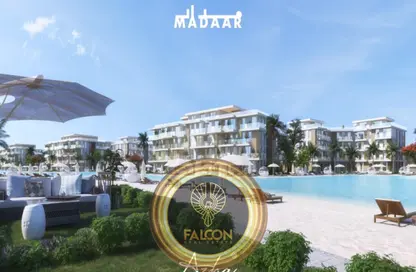 Chalet - 2 Bedrooms - 2 Bathrooms for sale in Azha North - Ras Al Hekma - North Coast