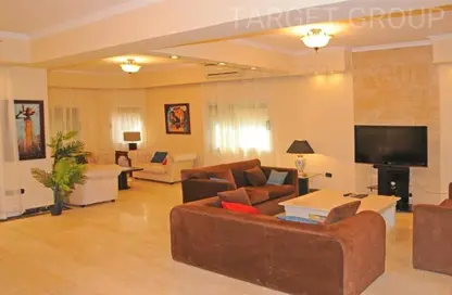 Villa - 6 Bedrooms - 7+ Bathrooms for rent in Katameya Residence - The 1st Settlement - New Cairo City - Cairo