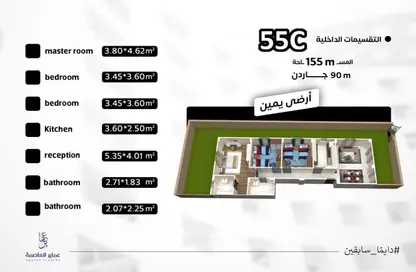 Apartment - 3 Bedrooms - 2 Bathrooms for sale in New Narges - New Cairo City - Cairo
