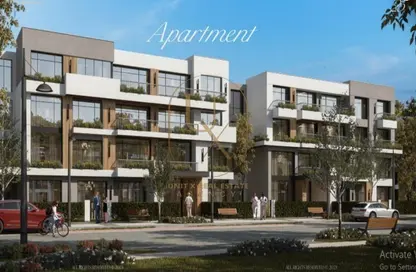 Apartment - 3 Bedrooms - 3 Bathrooms for sale in Lugar - New Zayed City - Sheikh Zayed City - Giza