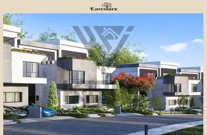 Townhouse - 3 Bedrooms - 4 Bathrooms for sale in Eastshire compound - 5th Settlement Compounds - The 5th Settlement - New Cairo City - Cairo