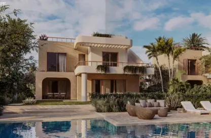 Twin House - 3 Bedrooms - 4 Bathrooms for sale in Ramla Lakeside - Qesm Ad Dabaah - North Coast