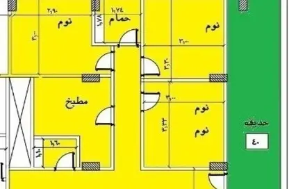 شقة - 3 غرف نوم - 2 حمامات للبيع في حدائق الاهرام - الجيزة