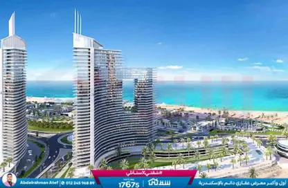 مساحات مكتبية - استوديو - 1 حمام للبيع في مازيرين - مدينة العلمين الجديدة - العلمين - الساحل الشمالي