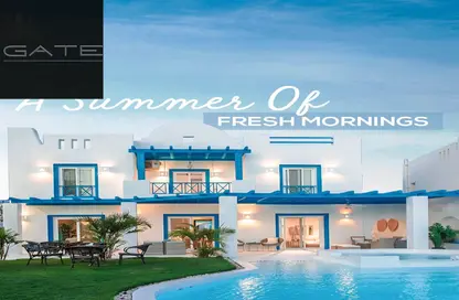 Chalet - 3 Bedrooms - 2 Bathrooms for sale in Mountain View - Ras Al Hekma - North Coast