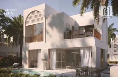 Villa - 3 Bedrooms - 2 Bathrooms for sale in Ramla Lakeside - Qesm Ad Dabaah - North Coast