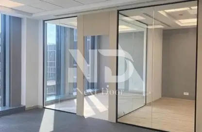 Office Space - Studio - 2 Bathrooms for rent in Cairo Festival City - North Investors Area - New Cairo City - Cairo