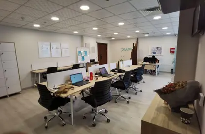 Office Space - Studio - 1 Bathroom for rent in Arkan Plaza - 26th of July Corridor - Sheikh Zayed City - Giza