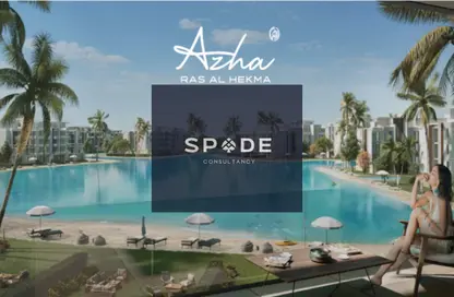 Townhouse - 3 Bedrooms - 3 Bathrooms for sale in Azha North - Ras Al Hekma - North Coast