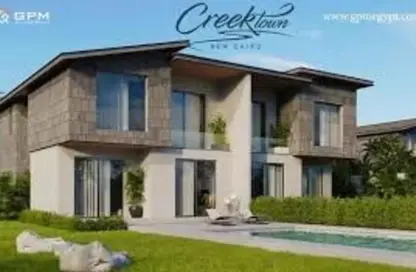 Villa - 4 Bedrooms - 4 Bathrooms for sale in Creek Town - The 1st Settlement - New Cairo City - Cairo