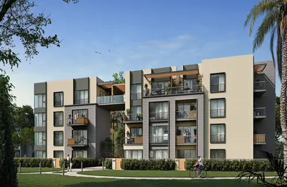 Apartment - 2 Bedrooms - 2 Bathrooms for sale in Garden Lakes - 6 October Compounds - 6 October City - Giza