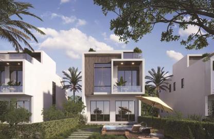 Villa - 4 Bedrooms - 4 Bathrooms for sale in Hood 8 Side St. - Green Belt - 6 October City - Giza
