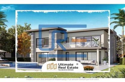 Villa - 4 Bedrooms - 5 Bathrooms for sale in Swan Lake Residence - 5th Settlement Compounds - The 5th Settlement - New Cairo City - Cairo