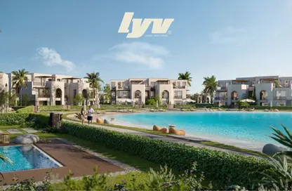 شاليه - 2 غرف نوم - 2 حمامات للبيع في هاسيندا ويست - راس الحكمة - الساحل الشمالي