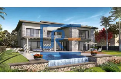 Twin House - 4 Bedrooms - 4 Bathrooms for sale in Swan Lake Residence - 5th Settlement Compounds - The 5th Settlement - New Cairo City - Cairo