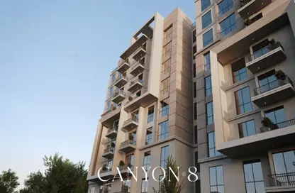 Apartment - 2 Bedrooms - 2 Bathrooms for sale in Canyon 8 - R8 - New Capital City - Cairo