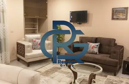 Apartment - 2 Bedrooms - 2 Bathrooms for rent in American University Housing District - 5th Settlement Compounds - The 5th Settlement - New Cairo City - Cairo