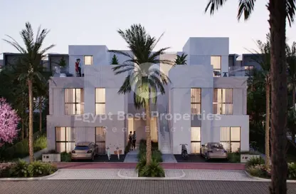 Townhouse - 3 Bedrooms - 4 Bathrooms for sale in El Patio Vida - The 6th Settlement - New Cairo City - Cairo