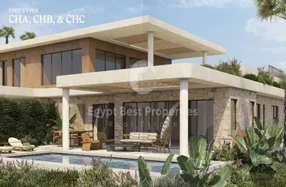 Chalet - 4 Bedrooms - 5 Bathrooms for sale in Ramla Lakeside - Qesm Ad Dabaah - North Coast