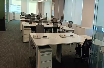 مساحات مكتبية - استوديو - 2 حمامات للايجار في شارع مجمع البنوك - شارع التسعين الجنوبي - التجمع الخامس - مدينة القاهرة الجديدة - القاهرة