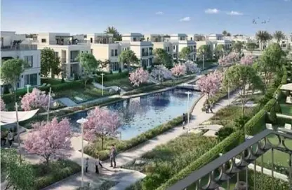 Townhouse - 4 Bedrooms - 4 Bathrooms for sale in Garden Lakes - 6 October Compounds - 6 October City - Giza