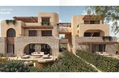 Chalet - 2 Bedrooms - 3 Bathrooms for sale in Ramla Lakeside - Qesm Ad Dabaah - North Coast