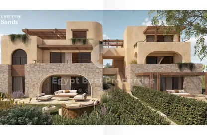 Chalet - 2 Bedrooms - 3 Bathrooms for sale in Ramla Lakeside - Qesm Ad Dabaah - North Coast