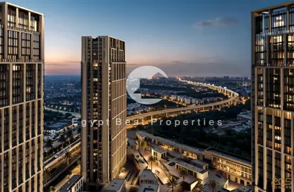 شقق فندقية - 2 غرف نوم - 3 حمامات للبيع في 205 اركان بالم - كمبوندات الشيخ زايد - الشيخ زايد - الجيزة