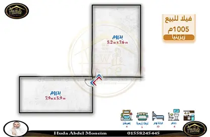 دوبلكس - 8 غرف نوم - 4 حمامات للبيع في زيزينيا - حي شرق - الاسكندرية
