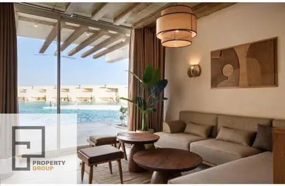 Chalet - 1 Bedroom - 1 Bathroom for sale in Hacienda Waters - Qesm Ad Dabaah - North Coast