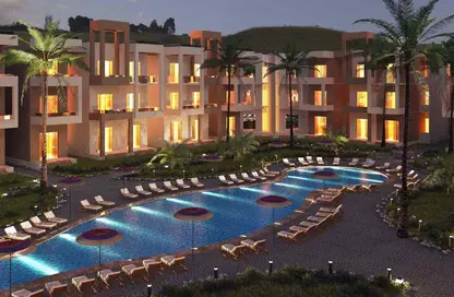 Chalet - 2 Bedrooms - 1 Bathroom for sale in Blumar - Al Ain Al Sokhna - Suez