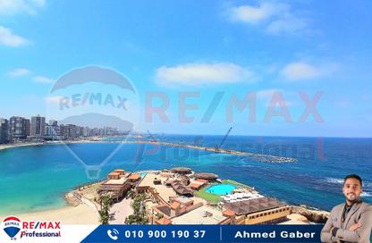 شقة - 3 غرف نوم - 2 حمامات للبيع في طريق الجيش - ميامي - حي اول المنتزة - الاسكندرية