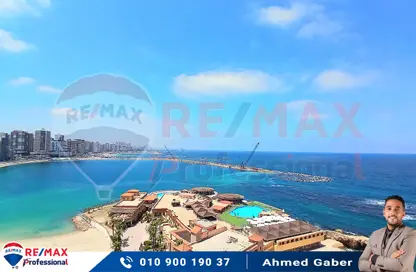 شقة - 3 غرف نوم - 2 حمامات للبيع في طريق الجيش - ميامي - حي اول المنتزة - الاسكندرية