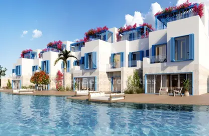 Chalet - 3 Bedrooms - 3 Bathrooms for sale in Naia bay - Ras Al Hekma - North Coast