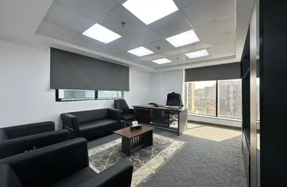 Office Space - Studio - 2 Bathrooms for sale in Bank Center Street - South Teseen St. - The 5th Settlement - New Cairo City - Cairo
