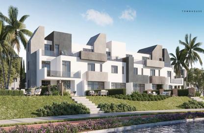 Townhouse - 4 Bedrooms - 5 Bathrooms for sale in Rivers - New Zayed City - Sheikh Zayed City - Giza