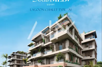 Chalet - 3 Bedrooms - 4 Bathrooms for sale in South Med - Qesm Ad Dabaah - North Coast