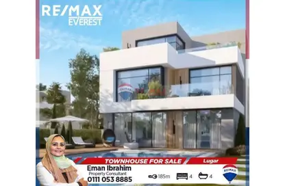 Townhouse - 4 Bedrooms - 4 Bathrooms for sale in Lugar - New Zayed City - Sheikh Zayed City - Giza