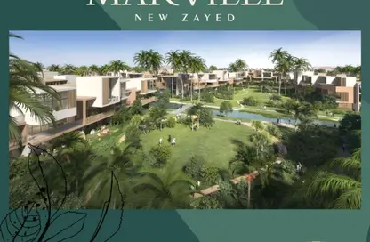 شقة - 2 غرف نوم - 2 حمامات للبيع في مارفيل نيو زايد - مدينة زايد الجديدة - الشيخ زايد - الجيزة