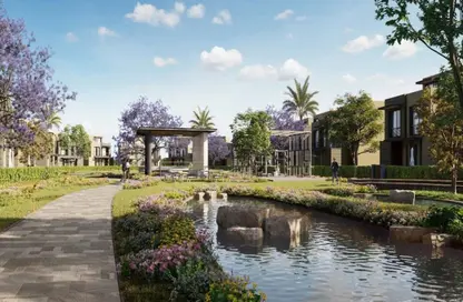 Townhouse - 4 Bedrooms - 4 Bathrooms for sale in Garden Lakes - 6 October Compounds - 6 October City - Giza