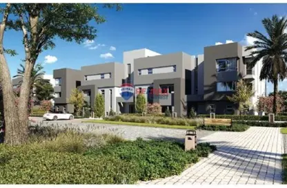Twin House - 3 Bedrooms - 4 Bathrooms for sale in Six West - Beverly Hills - Sheikh Zayed Compounds - Sheikh Zayed City - Giza