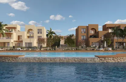 Chalet - 2 Bedrooms - 2 Bathrooms for sale in Makadi Orascom Resort - Makadi - Hurghada - Red Sea