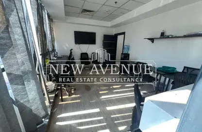 Office Space - Studio - 1 Bathroom for rent in Cairo Business Plaza - North Teseen St. - The 5th Settlement - New Cairo City - Cairo