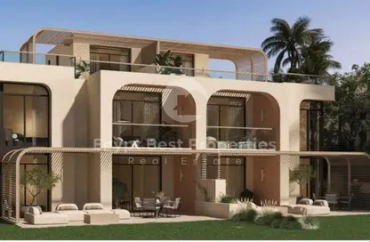 شاليه - 3 غرف نوم - 4 حمامات للبيع في هاسيندا حنيش - قسم مرسي مطروح - الساحل الشمالي