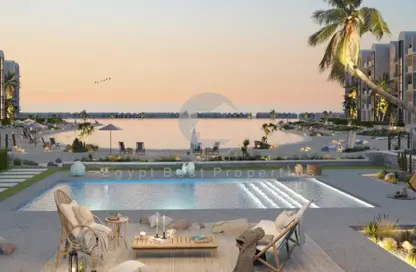 Chalet - 2 Bedrooms - 2 Bathrooms for sale in Salt - Ras Al Hekma - North Coast