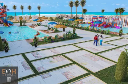 Apartment - 1 Bedroom - 1 Bathroom for sale in Al Ahyaa District - Hurghada - Red Sea