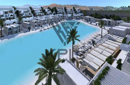 Chalet - 2 Bedrooms - 2 Bathrooms for sale in IL Monte Galala - Al Ain Al Sokhna - Suez